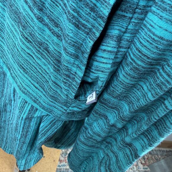 Toad&Co Women's Green Striped Imogen Tunic Shirt Size Medium - Picture 8 of 9